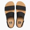 Sandalias Reef Water Vista Black Tan