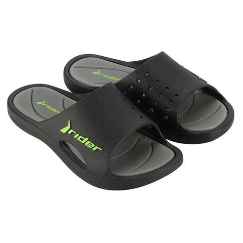 Chanclas Rider Spin Thong White/Grey/Orange