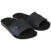 Chanclas RIDER Spin Slide Black Grey para hombre tipo pala con suela cómoda y antideslizante para piscina o verano