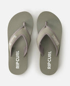 Chanclas RIP CURL Florida Bloom Military Green verde militar cómodas verano hombre
