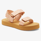 Chanclas ROXY Cage Beige mujer sandalias velcro beige cómodas verano
