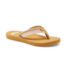 Chanclas Roxy Porto Rope Natural Crazy Pink