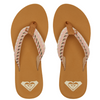 Chanclas Roxy Porto Rope Natural Crazy Pink