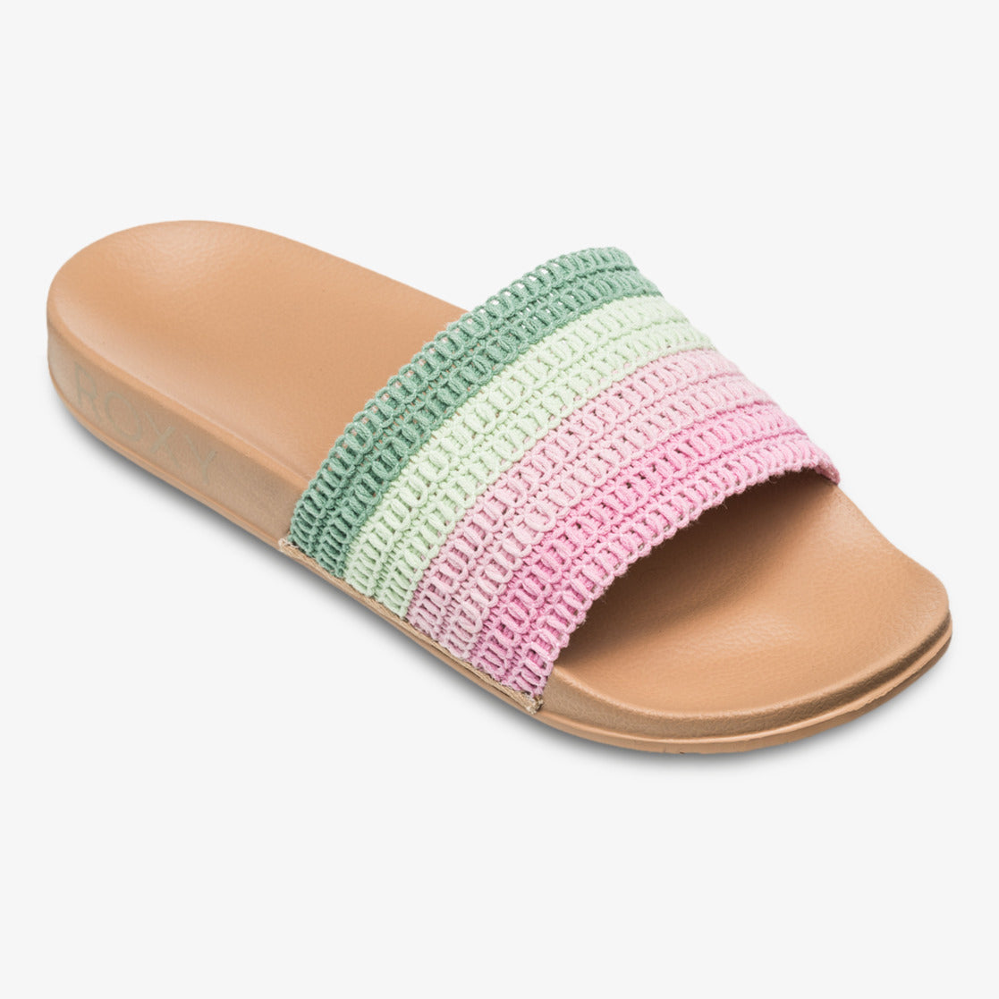 Chanclas ROXY Slippy IV Orchid Bouquet mujer pala tiras pastel cómodas verano playa