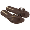 Chanclas Ipanema Kirei Fem Brown Bronze