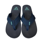 Chanclas VISSLA Deep Water Open Toe Navy hombre chanclas dedo azul marino cómodas verano