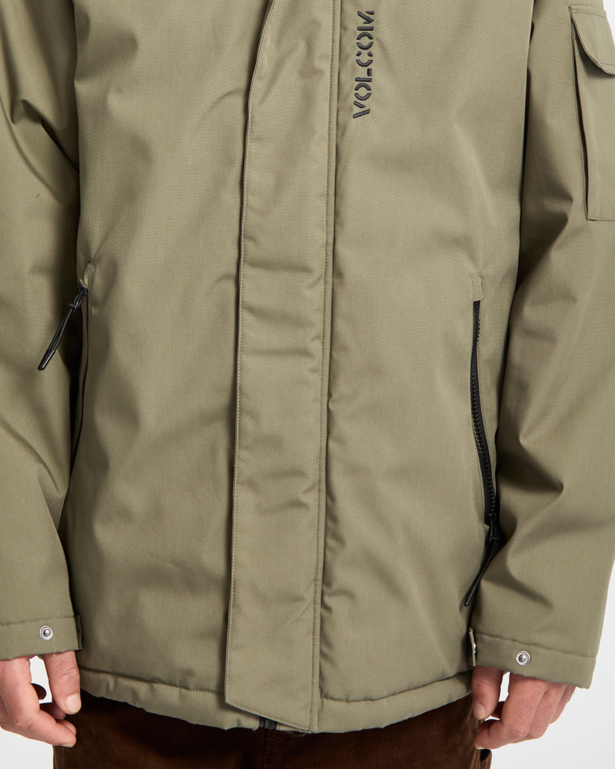Chaqueta Volcom Stoke Stone II 10K Wintermoss para hombre - vista oficial 21