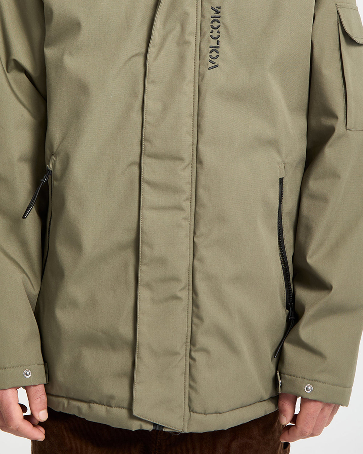 Chaqueta Volcom Stoke Stone II 10K Wintermoss para hombre - vista oficial 21