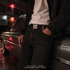 Cinturón Volcom Circle Web Belt Black en editorial premium de THE SURF TOWN