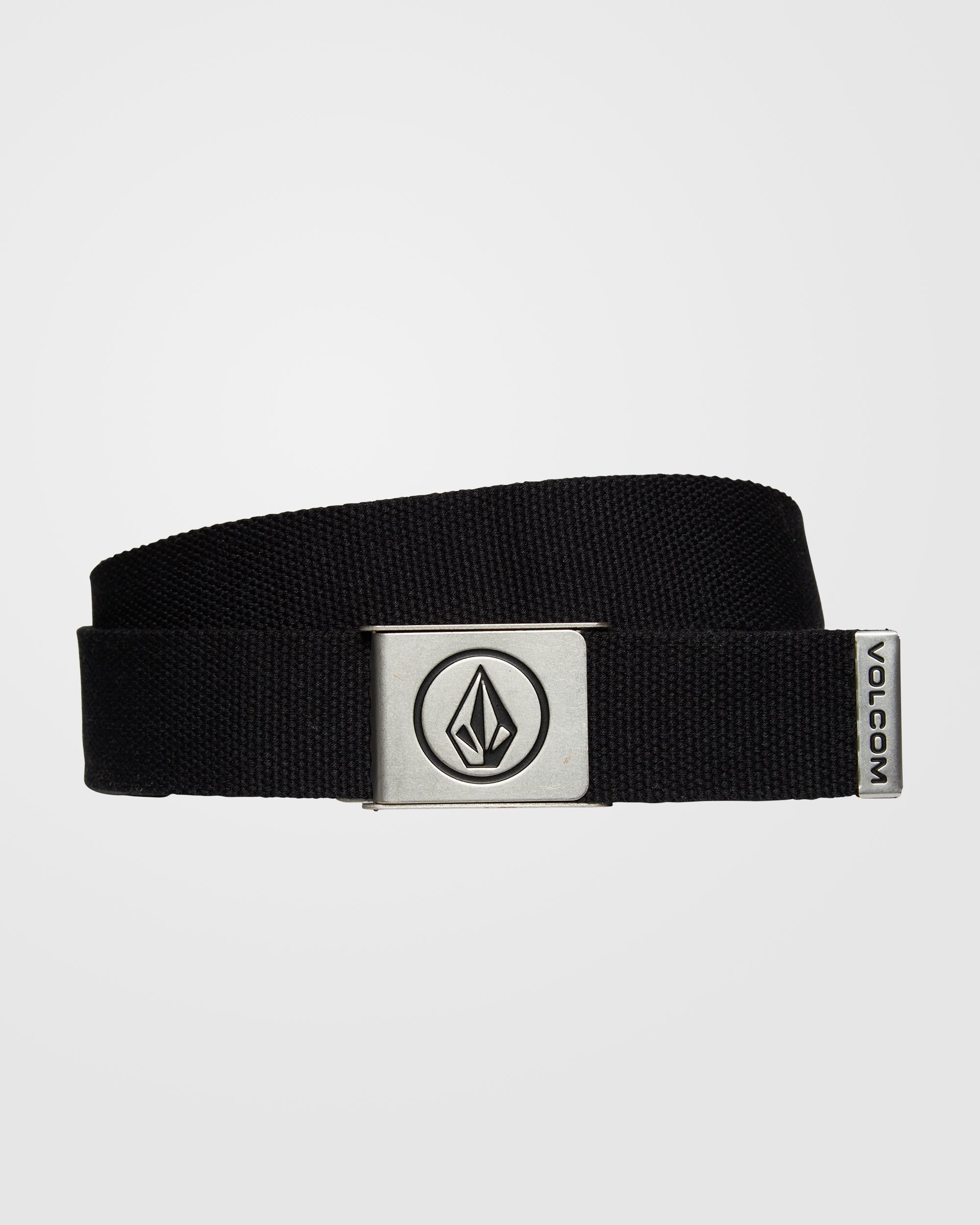 Cinturón Volcom Circle Web Belt Black vista oficial