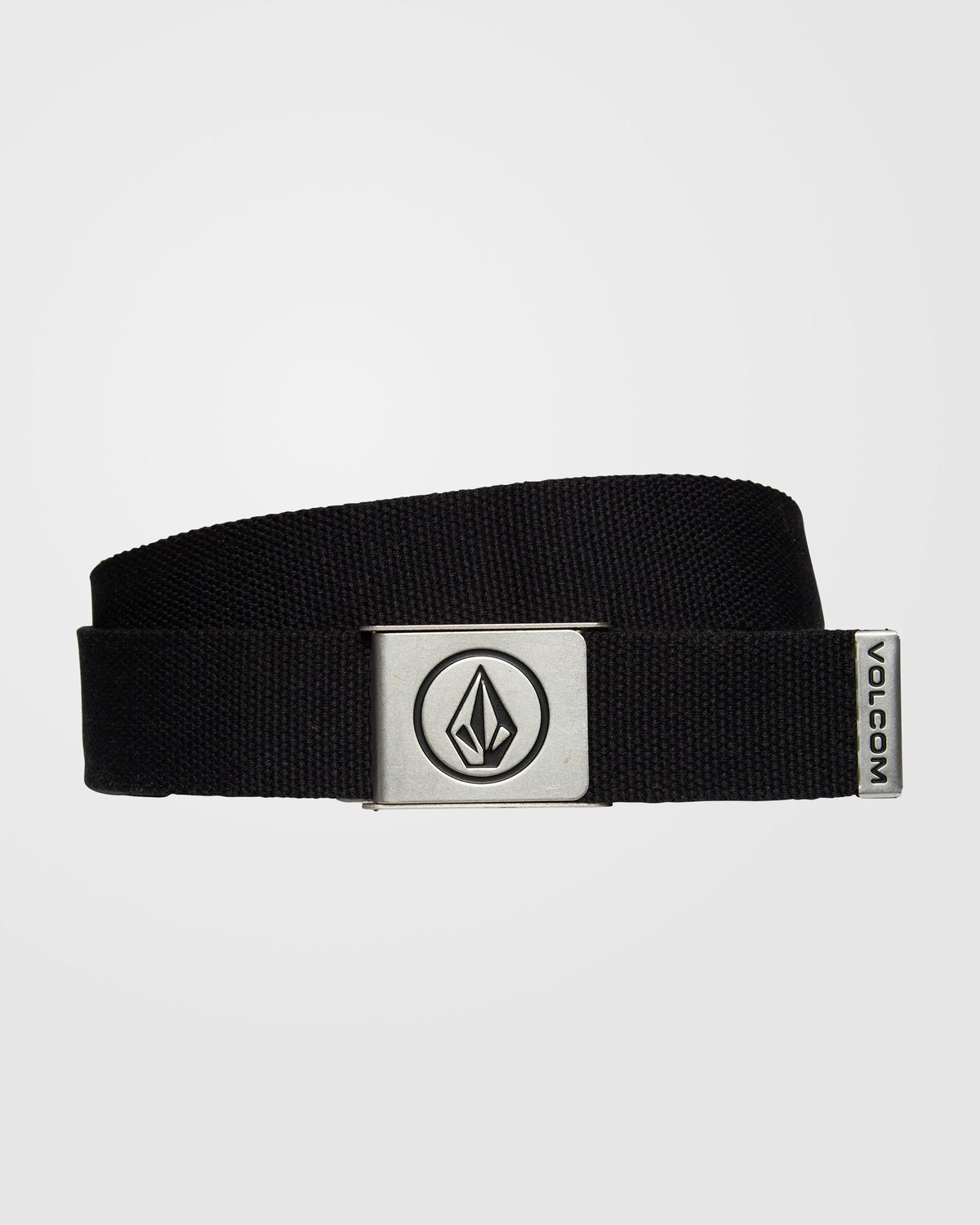 Cinturón Volcom Circle Web Belt Black vista oficial