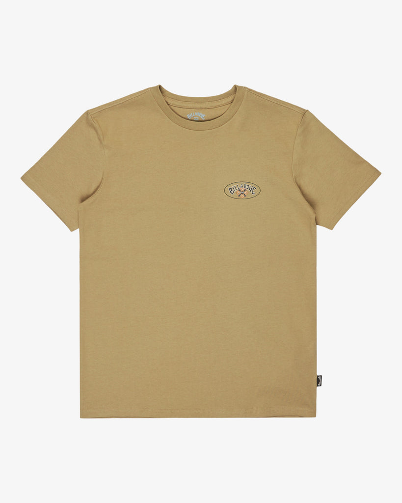 Camiseta Billabong Orbit Kids Khaki