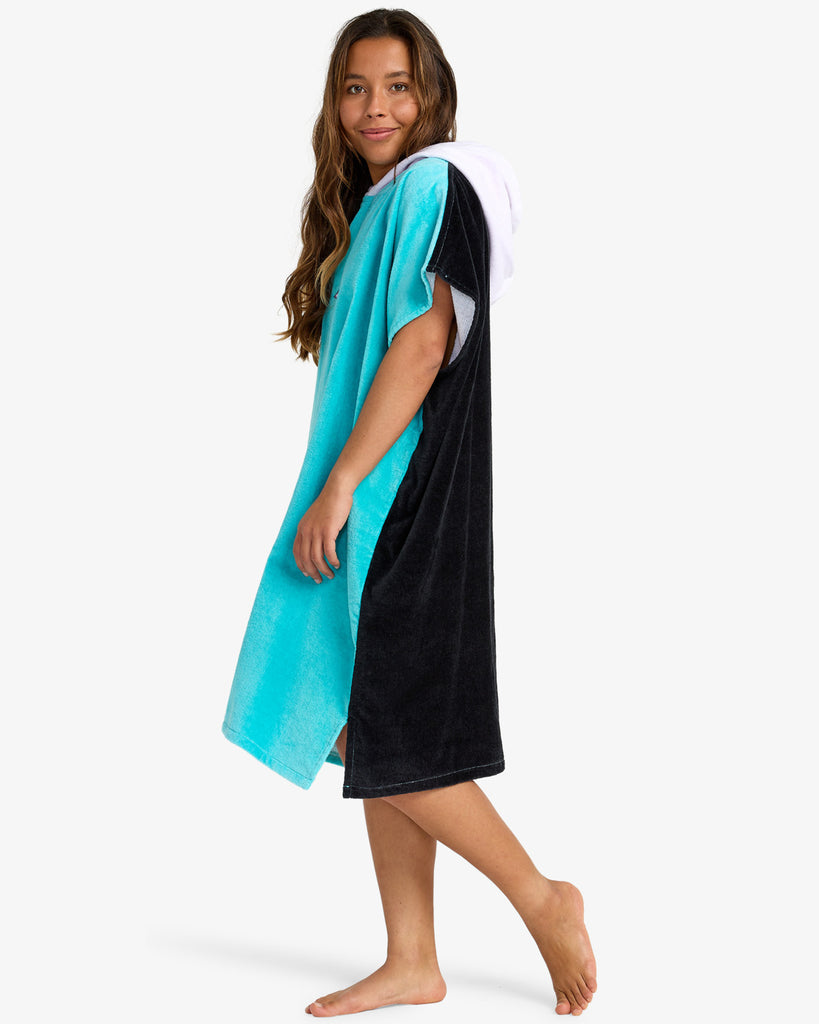 Poncho Billabong Hoody Towel Aqua Haze