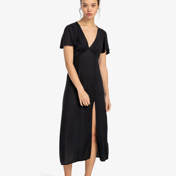 Vestido Billabong Jet Set Black Pebble