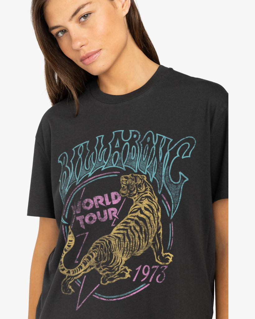 Camiseta Billabong World Tour 73 Off Black