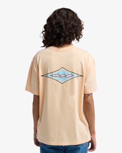 Camiseta Billabong Heritage Baker - Melocotón (Soft Peach) - imagen oficial de producto, vista bck1