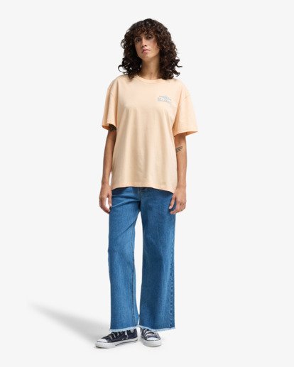 Camiseta Billabong Heritage Baker - Melocotón (Soft Peach) - imagen oficial de producto, vista frt9