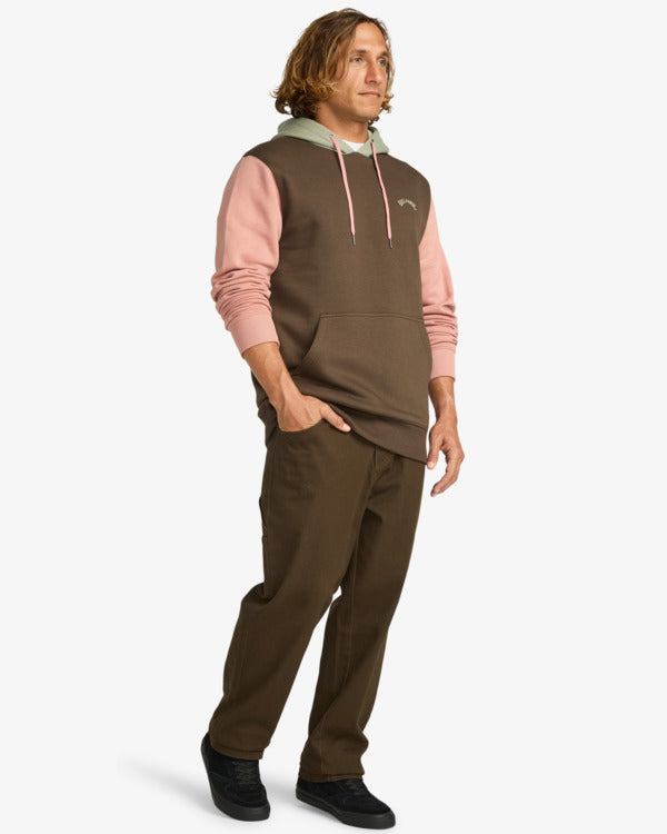 Sudadera Billabong Arch Block Dark Cedar