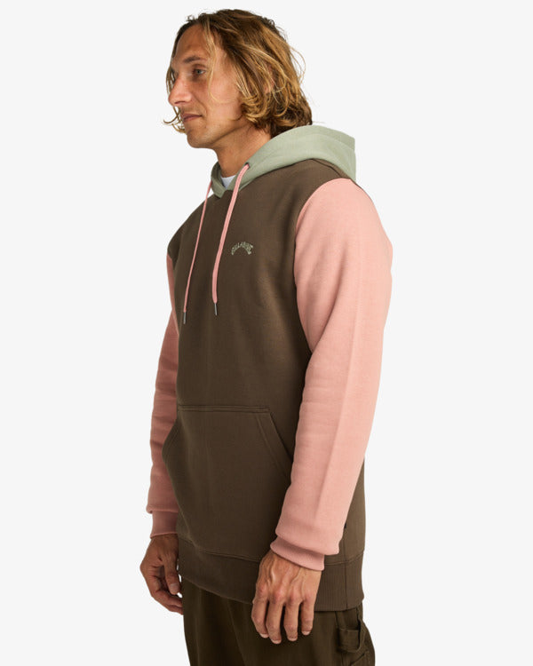 Sudadera Billabong Arch Block Dark Cedar