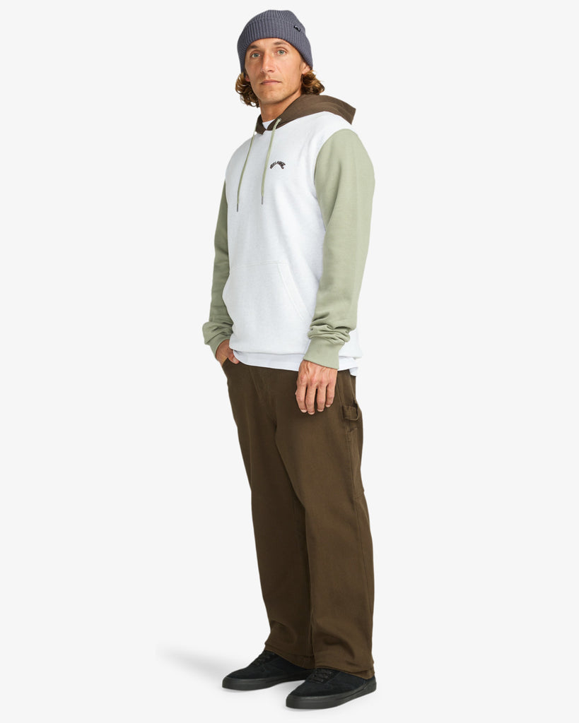 Sudadera Billabong Arch Block Oatmeal Heather