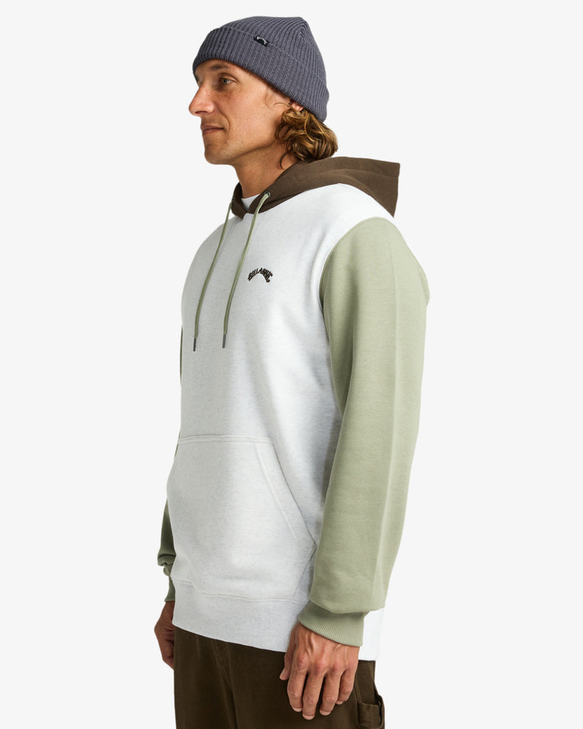 Sudadera Billabong Arch Block Oatmeal Heather