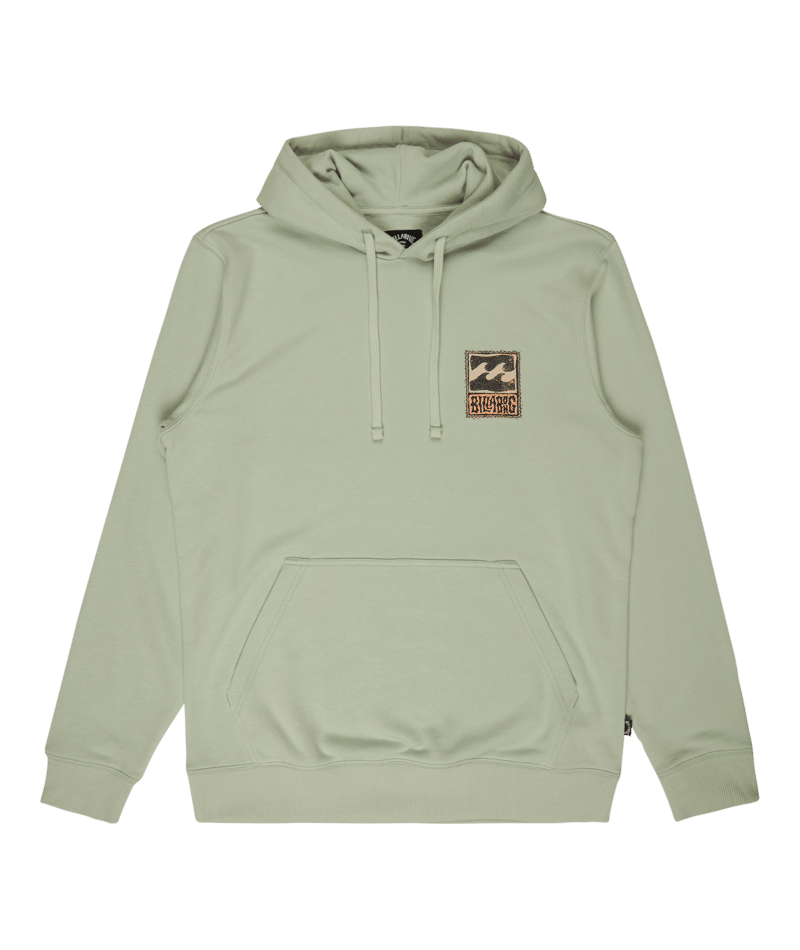 Sudadera Billabong Stamp - Verde (Vintage Green) - imagen oficial principal del producto