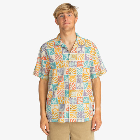 Camisa Vissla Miyashiro Island Stargaz