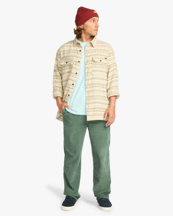 Camisa Billabong Offshore Jacquard Flannel Hunter