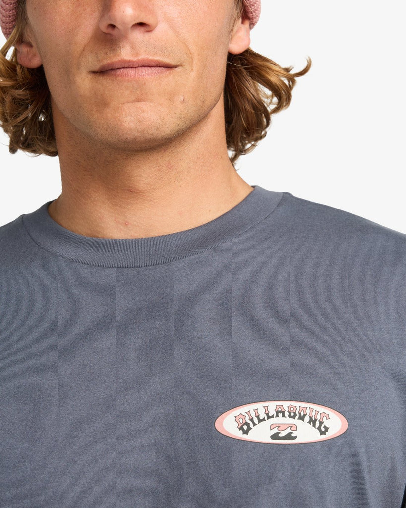 Camiseta Billabong Orbit Arch VIntage Grey