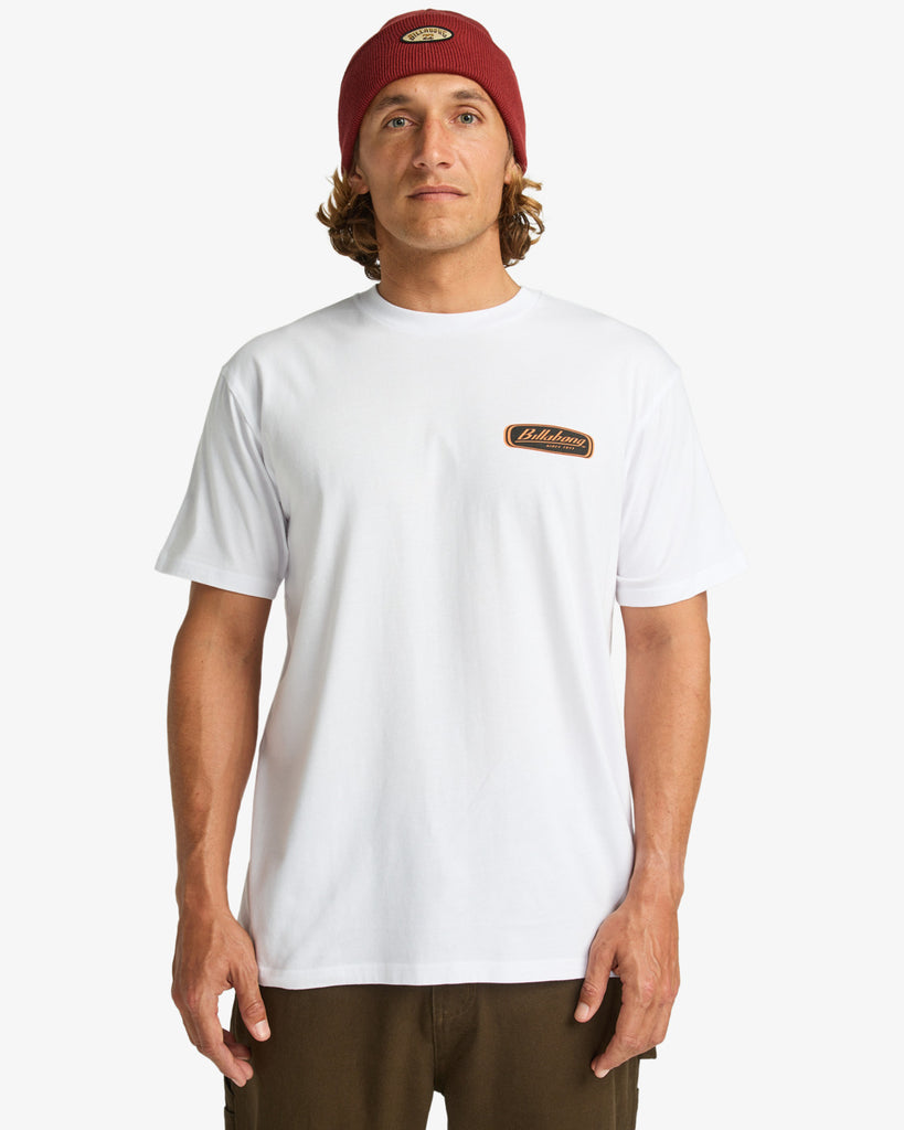 Camiseta Billabong Runner Up White