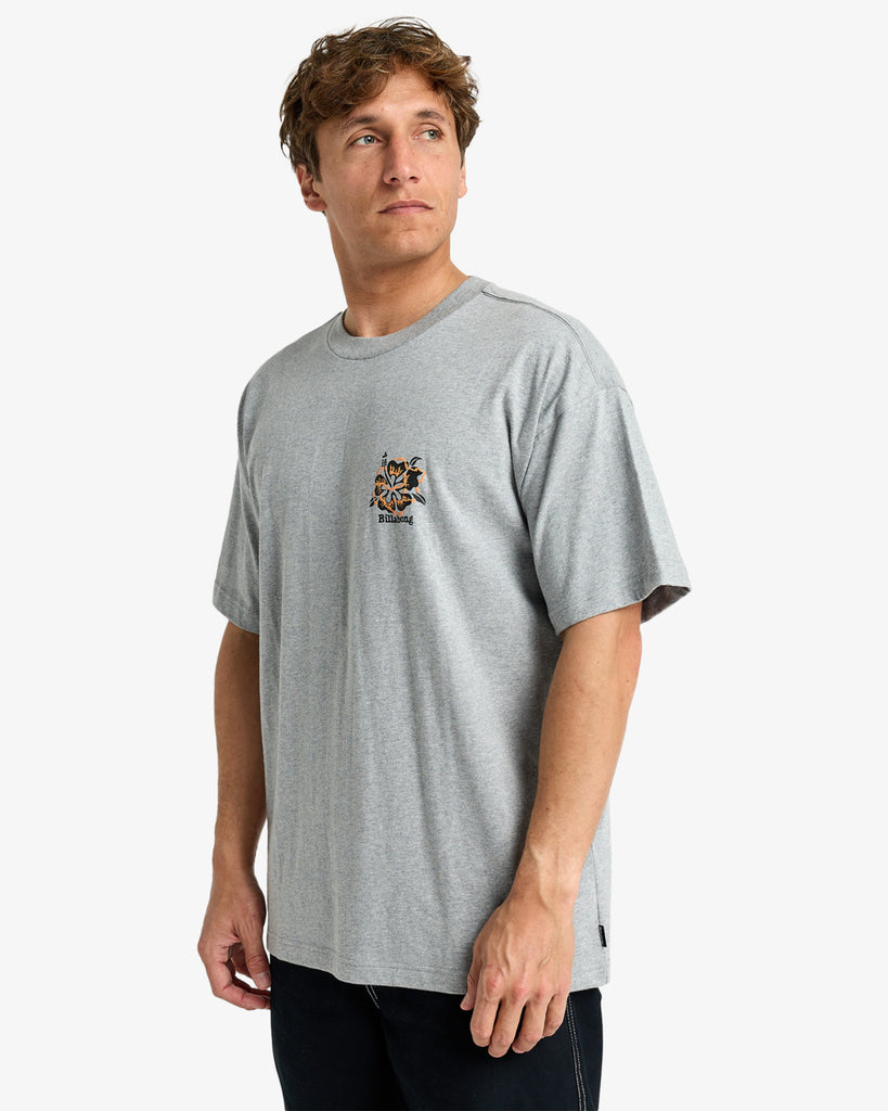 Camiseta Billabong Mogul Paradise Grey Heather