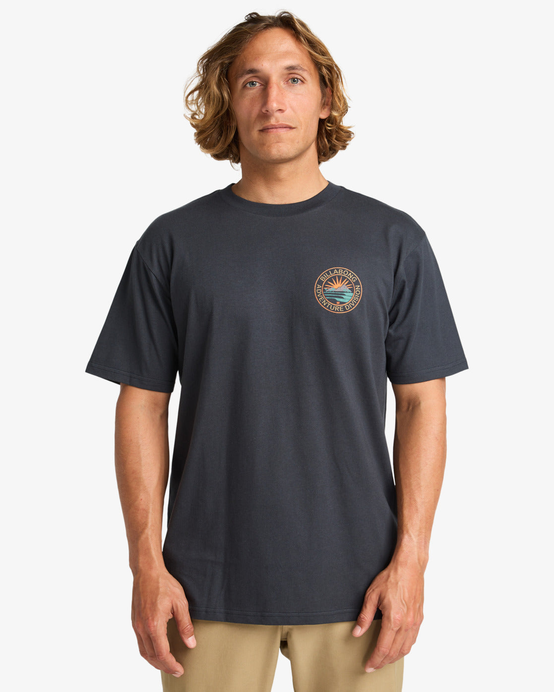 Camiseta Billabong Rockies Dark Black Vintage