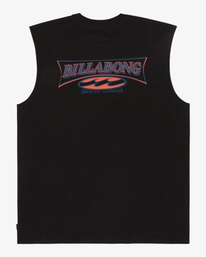 Camiseta Muscle Billabong Since 73 Burleigh - Negra (Black) - imagen oficial de producto, vista bck1