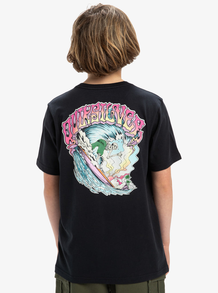 Camiseta Quiksilver EV Times Up Kids Black