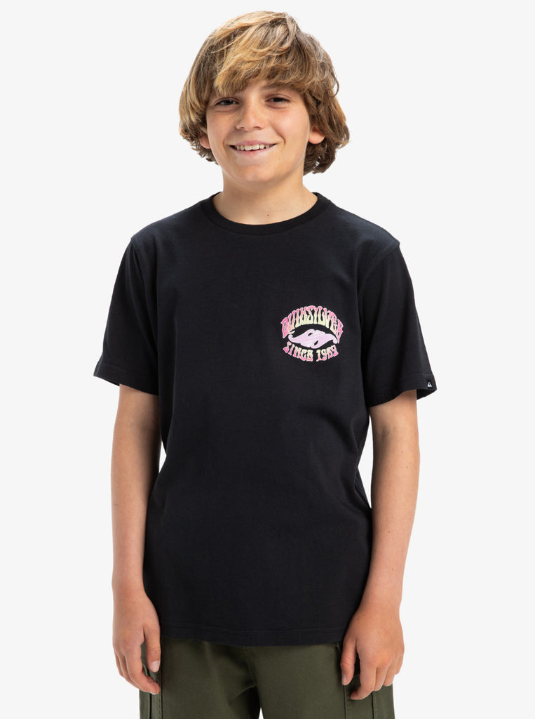 Camiseta Quiksilver EV Times Up Kids Black