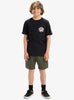 Camiseta Quiksilver EV Times Up Kids Black