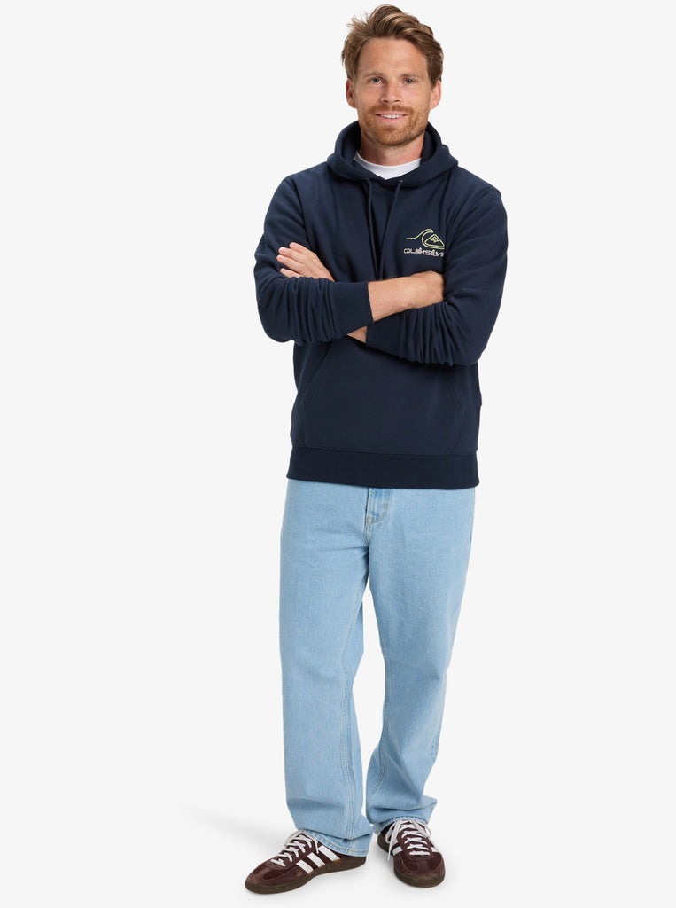 Sudadera Quiksilver Light Waves Navy