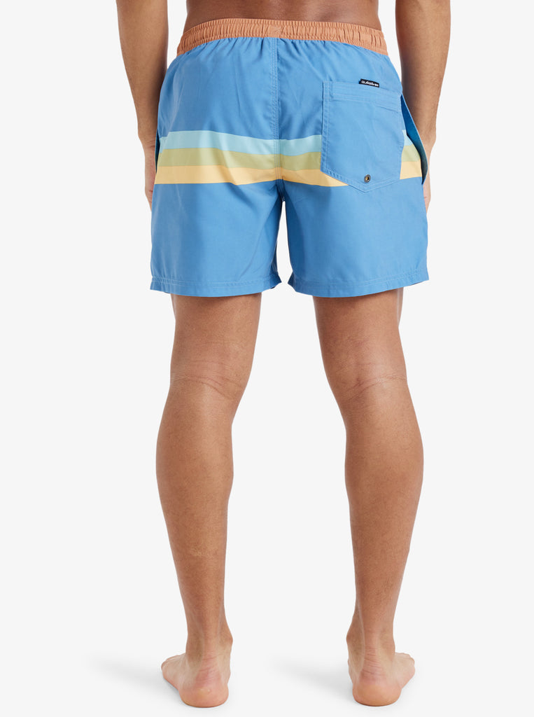 Bañador Quiksilver Everyday Staright 15 Coronet Blue Retro Stripe