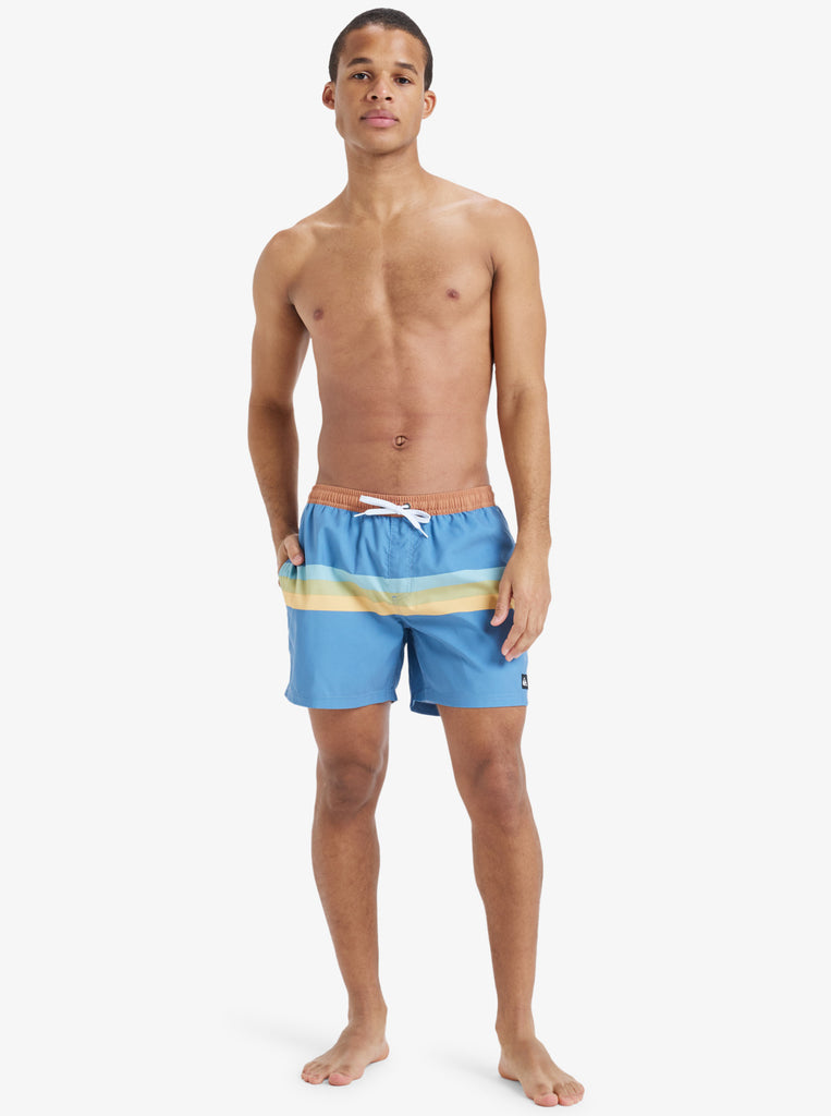 Bañador Quiksilver Everyday Staright 15 Coronet Blue Retro Stripe