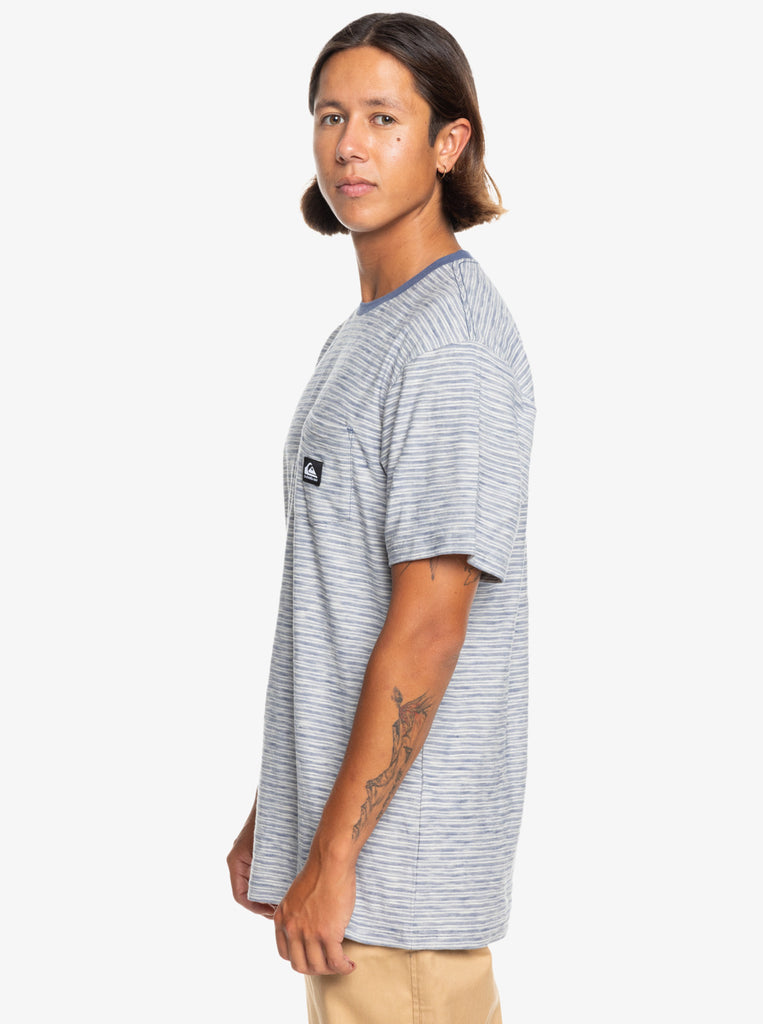 Camiseta Quiksilver Kentin Pocket Vintage Indigo