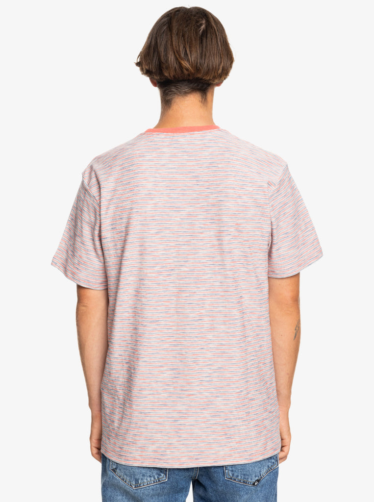 Camiseta Quiksilver Kentin Pocket Spiced Coral
