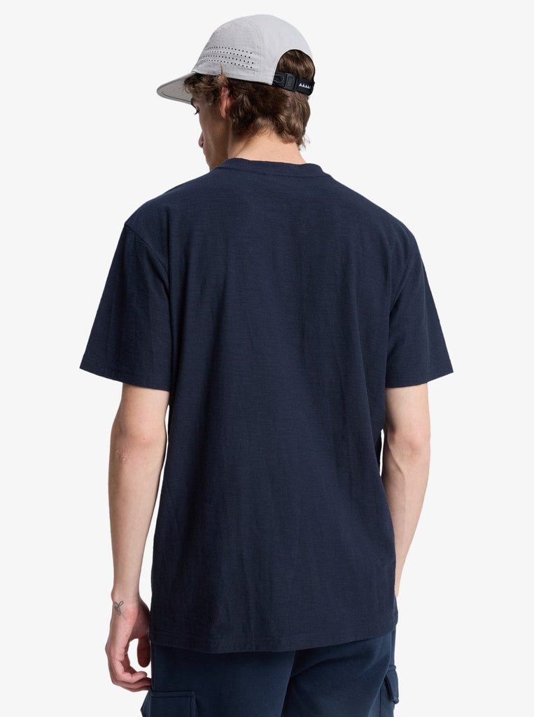 Camiseta Quiksilver Slub Roundneck Dark Navy