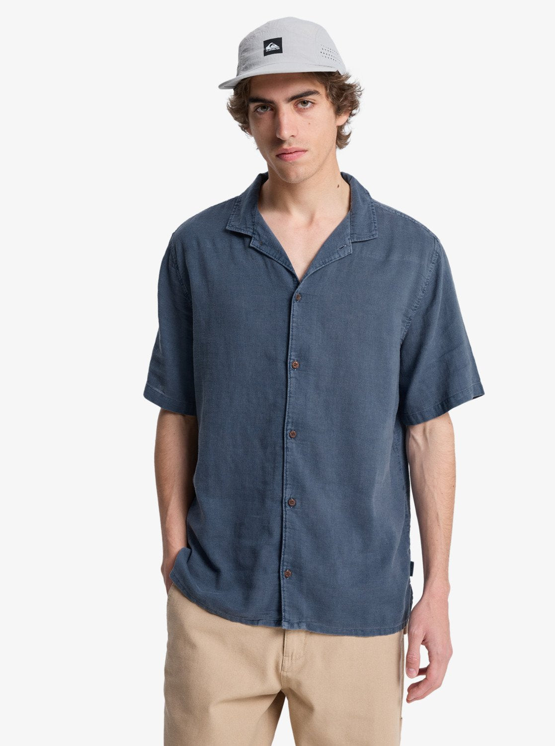Camisa Quiksilver Sunrise Dark Navy