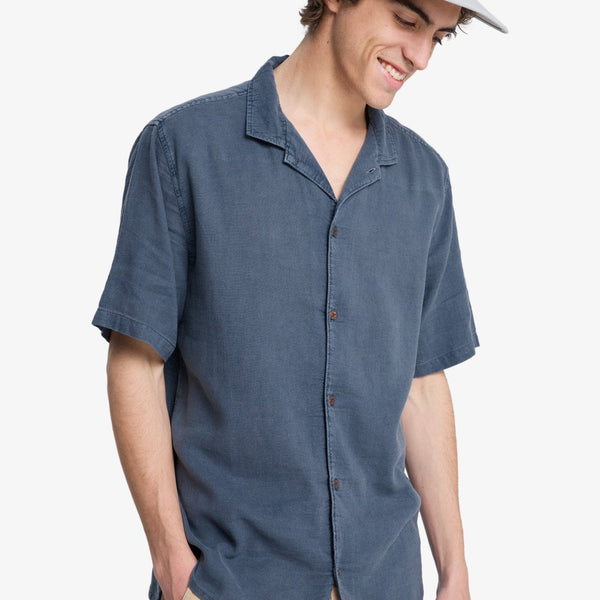 Camisa Quiksilver Sunrise Dark Navy