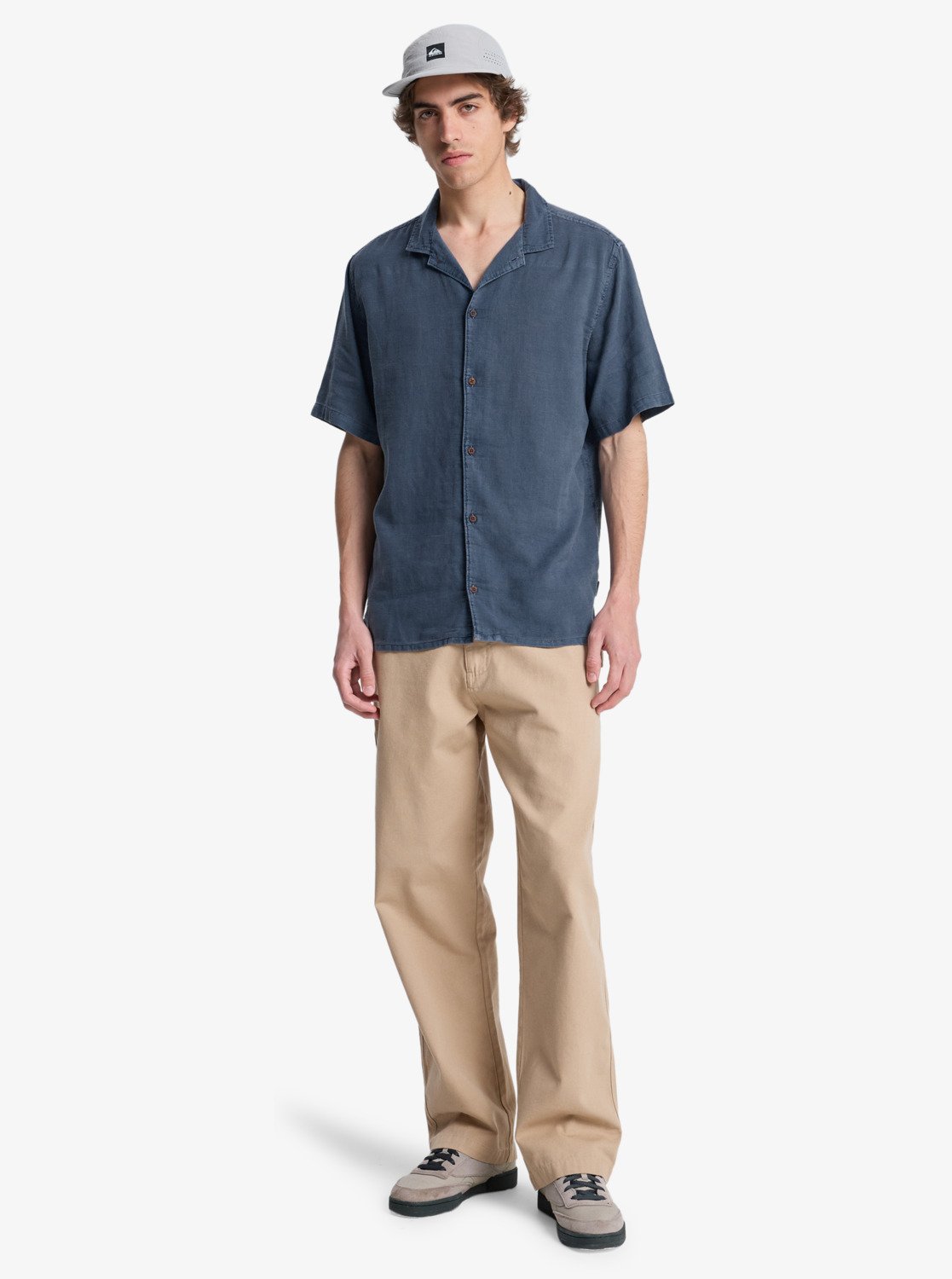 Camisa Quiksilver Sunrise Dark Navy