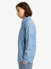 Camisa Quiksilver Yosemite Chambrayls Ashley Blue