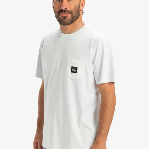 Camiseta Quiksilver Salt Water Pocket White