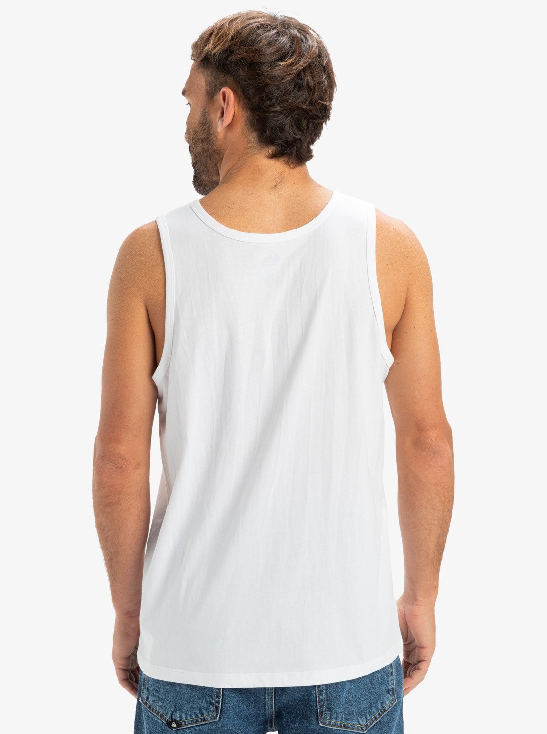 Camiseta Quiksilver Comp Logo Tank White