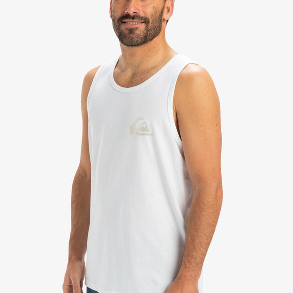 Camiseta Quiksilver Comp Logo Tank White