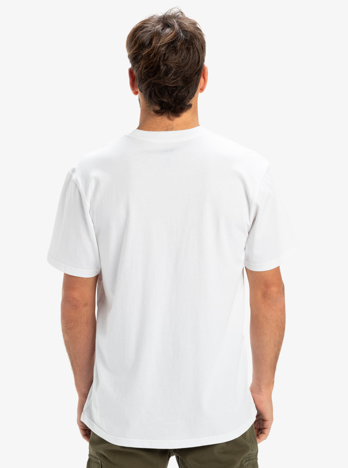 Camiseta Quiksilver Ev Shape All Day White
